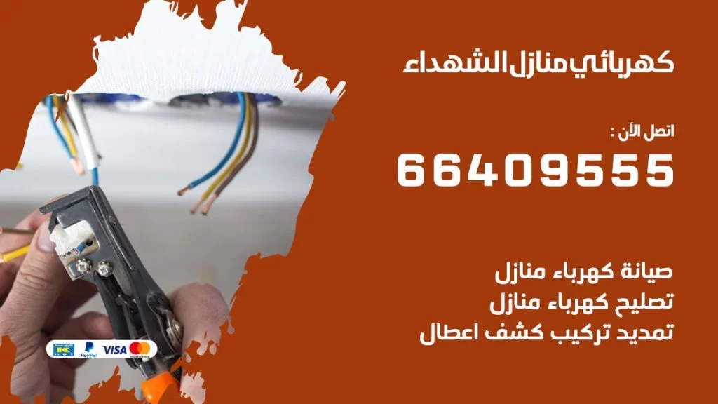 خدمة كهربائي الشهداء