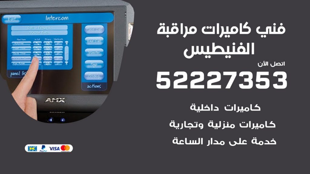خدمة كاميرات مراقبة الفنيطيس