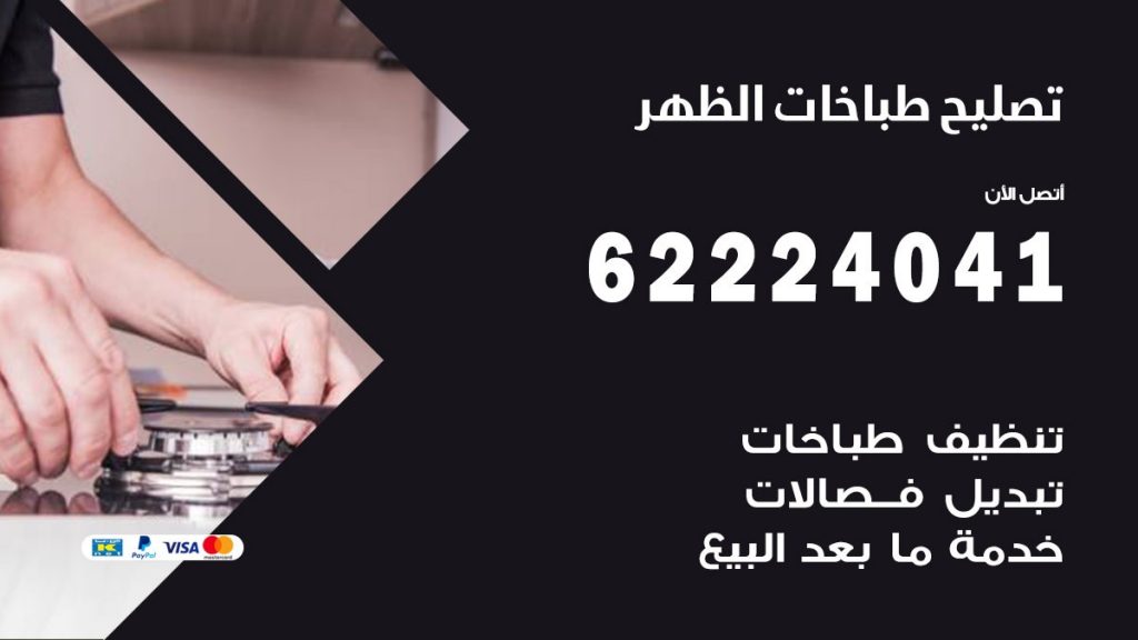 تصليح طباخات الظهر