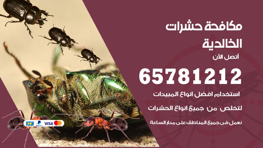 مكافحة حشرات الخالدية