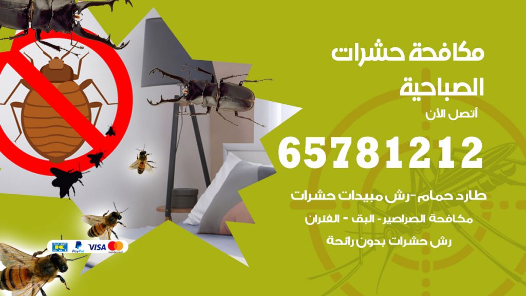 مكافحة حشرات الصباحية