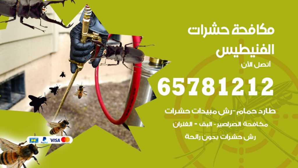 مكافحة حشرات الفنيطيس