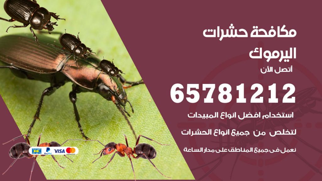 مكافحة حشرات اليرموك