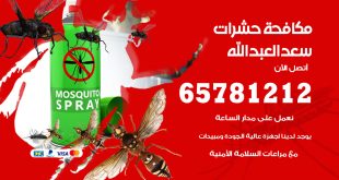مكافحة حشرات سعد العبدالله